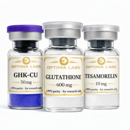 GHK-Cu Tesamorelin Glutathione Anti-age Stack - Optima Labs
