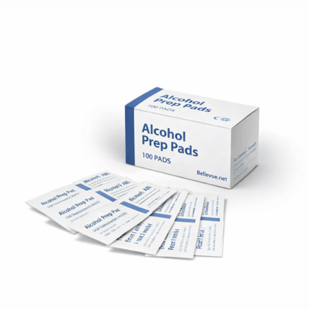 Alcohol pads - Lingettes alcoolisées pour injection - Optima Labs